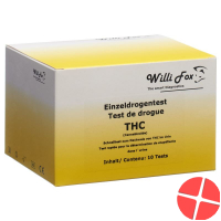 Willi Fox THC drug test individual 10 pieces urine