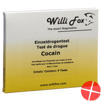 Willi Fox drug test cocaine individual urine 5 pcs