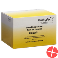 Willi Fox drug test cocaine individual urine 10 pcs