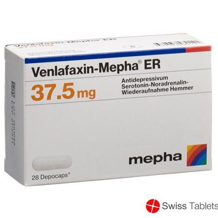 Venlafaxin Mepha ER Depocaps 37.5mg 28 Stück buy online