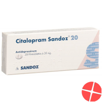Citalopram Sandoz Filmtabletten 20mg 28 Stück