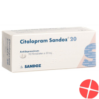 Citalopram Sandoz Filmtabletten 20mg 98 Stück