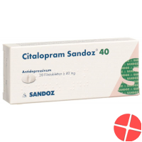 Citalopram Sandoz Filmtabletten 40mg 28 Stück