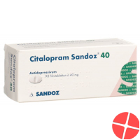 Citalopram Sandoz Filmtabletten 40mg 98 Stück