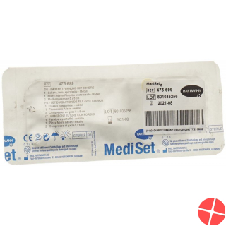 Mediset suture removal with scissors Sterile