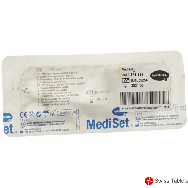 Mediset suture removal with scissors Sterile buy online