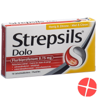 Strepsils Dolo Lutschtabletten 16 Stück