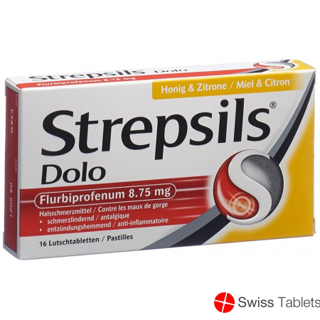 Strepsils Dolo Lutschtabletten 16 Stück buy online