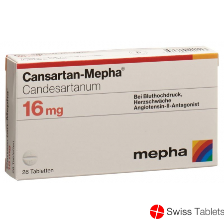 Cansartan Mepha Tabletten 16mg 28 Stück buy online