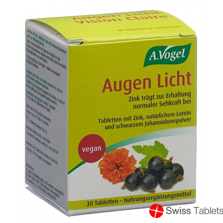Vogel Eyes Light Tablets Glass 30 pieces buy online