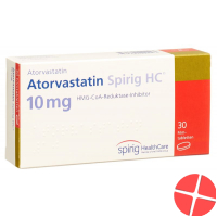 Atorvastatin Spirig HC Filmtabletten 10mg 30 Stück