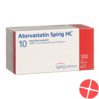 Atorvastatin Spirig HC Filmtabletten 10mg 100 Stück
