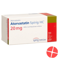 Atorvastatin Spirig HC Filmtabletten 20mg 100 Stück