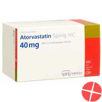 Atorvastatin Spirig HC Filmtabletten 40mg 100 Stück
