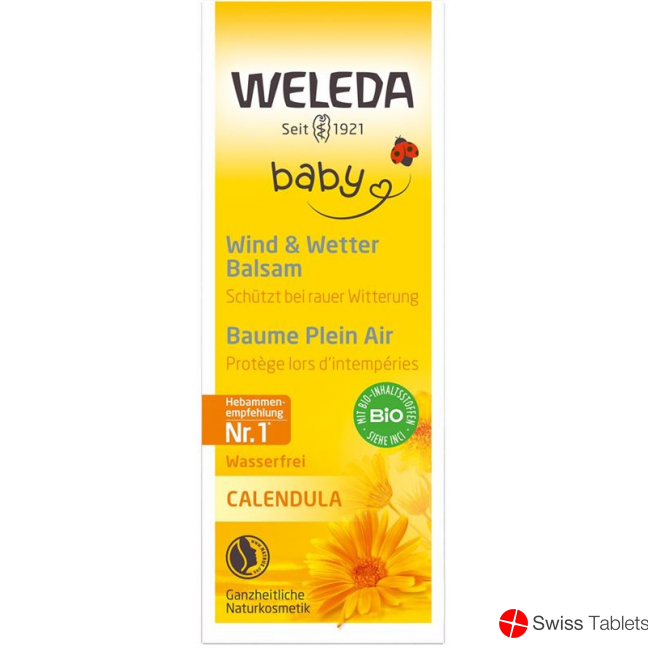 Weleda Baby Calendula Wind- und Wetterbalsam 30ml buy online