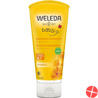 Weleda Baby Calendula Waschlotion & Shampoo 200ml