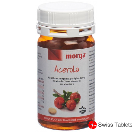 Biorex Acerola Tabletten 80mg Vitamin C 80 Stück buy online