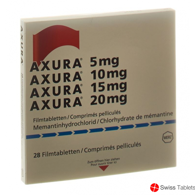 Axura Starterpack 7x5,7x10,7x15,7x20mg Neu 28 Stück buy online