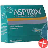 Aspirin Granulat 500mg Beutel 20 Stück