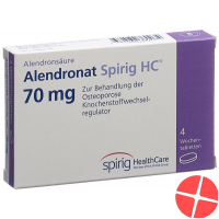 Alendronat Spirig HC Wochentabletten 70mg 4 Stück