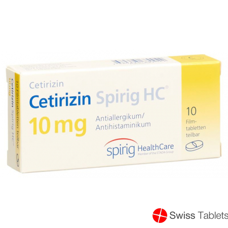 Cetirizin Spirig HC Filmtabletten 10mg 10 Stück buy online