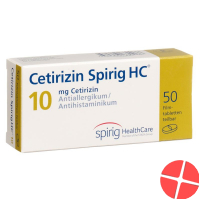 Cetirizin Spirig HC Filmtabletten 10mg 50 Stück