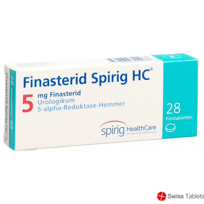 Finasterid Spirig HC Filmtabletten 5mg 28 Stück buy online