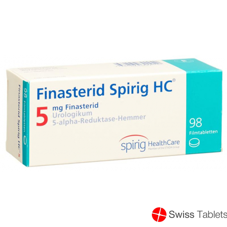 Finasterid Spirig HC Filmtabletten 5mg 98 Stück buy online