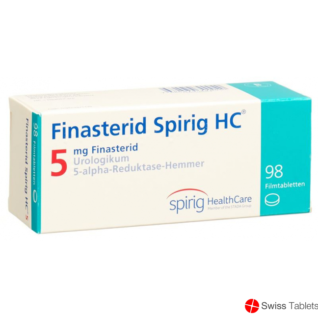 Finasterid Spirig HC Filmtabletten 5mg 98 Stück buy online