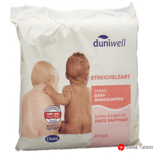 Duniwell Baby Waschlappen 40 Stück buy online
