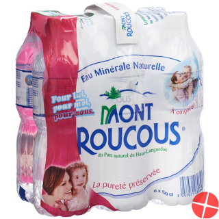 Mont Roucous Mineralwasser Pet Pack 6x 50cl