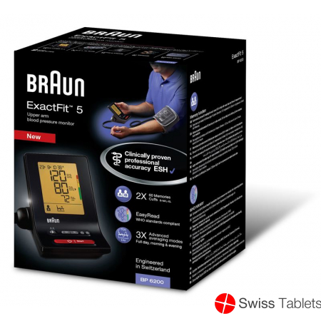 Braun Exactfit Blutdruckmesser 5 Bp 6200 buy online