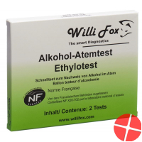 Willi Fox Alkoholtester 2 Stück