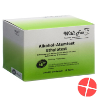 Willi Fox Alkoholtester 10 Stück