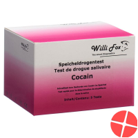 Willi Fox cocaine drug test saliva 5 pcs