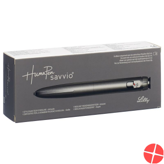HumaPen Savvio Pen für Insulin-Injektionen graphit