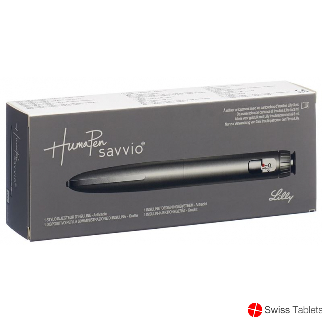 HumaPen Savvio Pen für Insulin-Injektionen graphit buy online