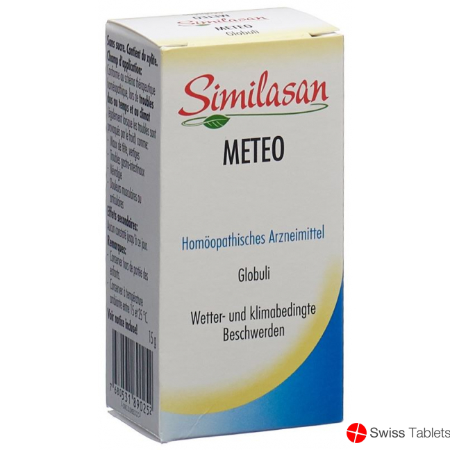 Similasan Meteo Globuli 15g buy online