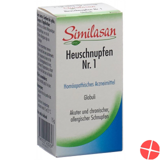 Similasan Heuschnupfen Nr. 1 Globuli 15g