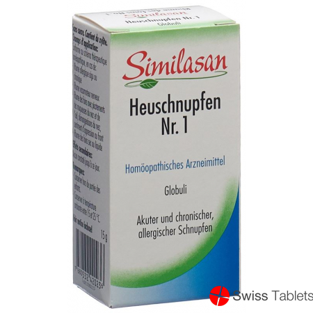 Similasan Heuschnupfen Nr. 1 Globuli 15g buy online