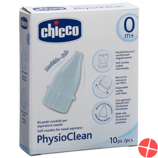 Chicco Physioclean Ersatztei Nasenschleimentfe 0m+