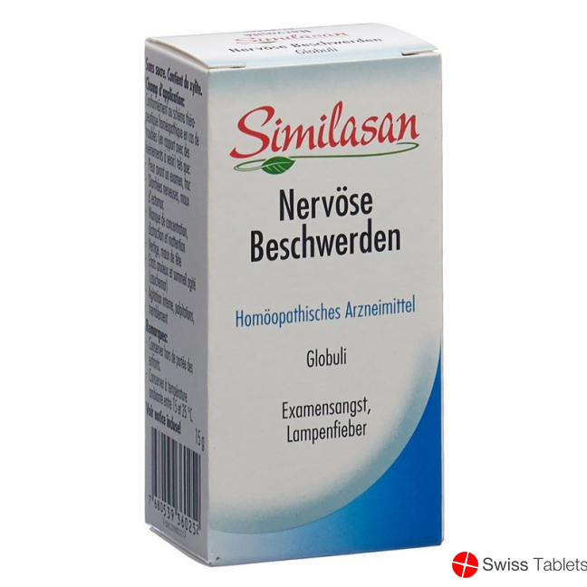 Similasan Nervöse Beschwerden Globuli 15g buy online