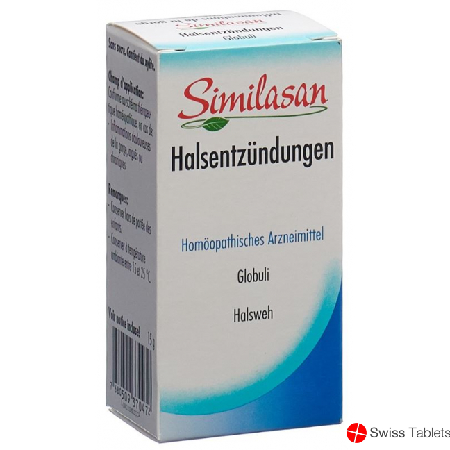 Similasan Halsentzuendungen Globuli 15g buy online