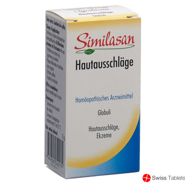 Similasan Hautausschlaege Globuli 15g buy online