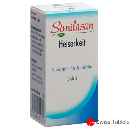 Similasan Heiserkeit Globuli 15g buy online