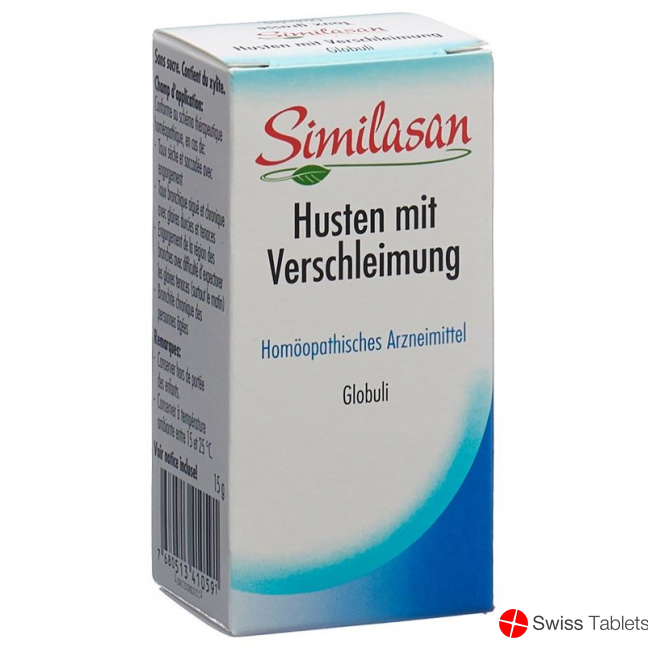 Similasan Husten mit Verschleimung Globuli 15g buy online