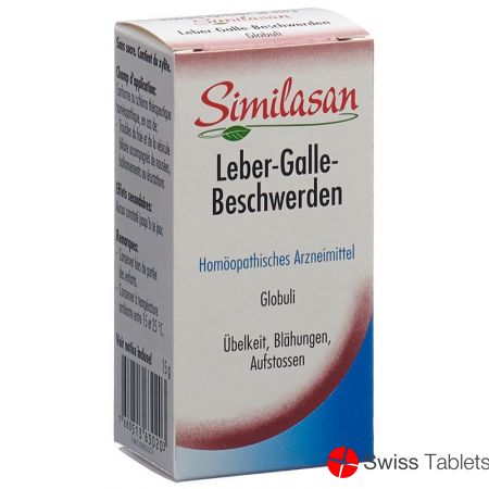 Similasan Leber-galle-beschwerden Globuli 15g buy online