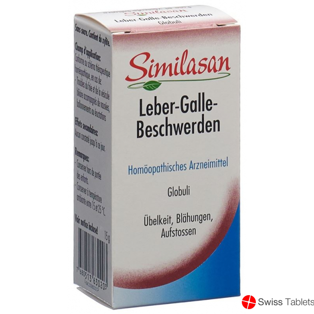 Similasan Leber-galle-beschwerden Globuli 15g buy online