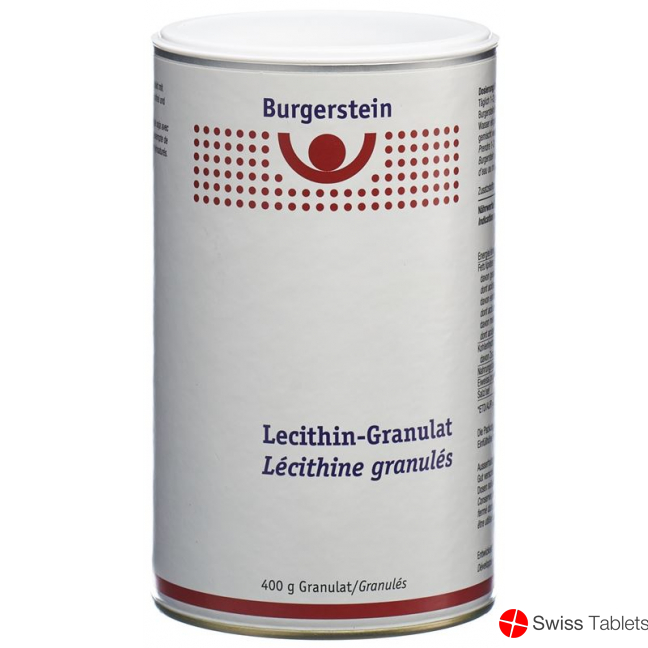 Burgerstein Lecithin Granules Ds 400 g buy online