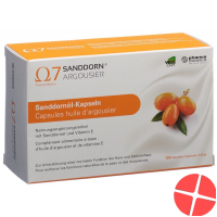 Ω7 Sanddorn Argousier Sea Buckthorn Oil Capsules 180 Caps